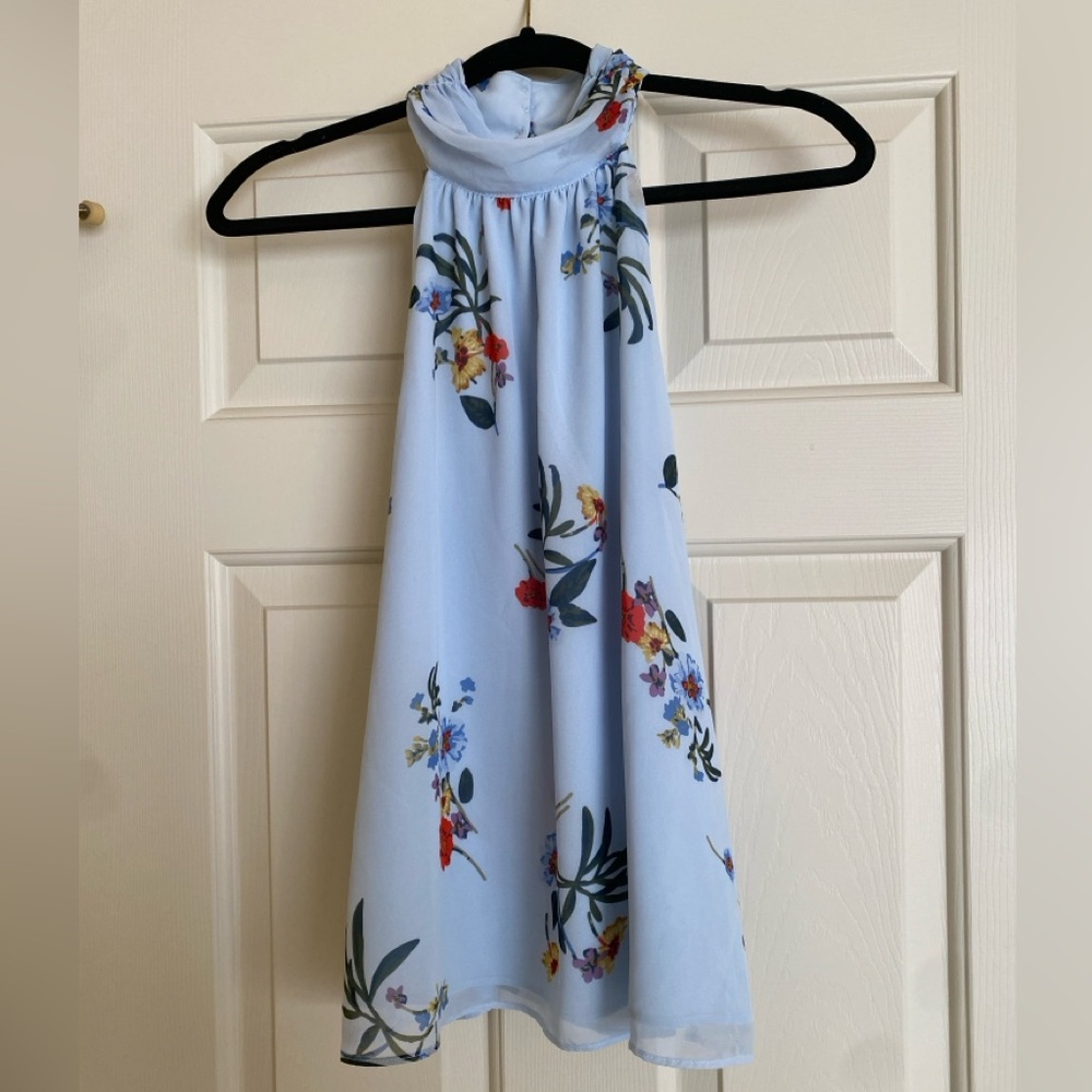 Floral Halter Top